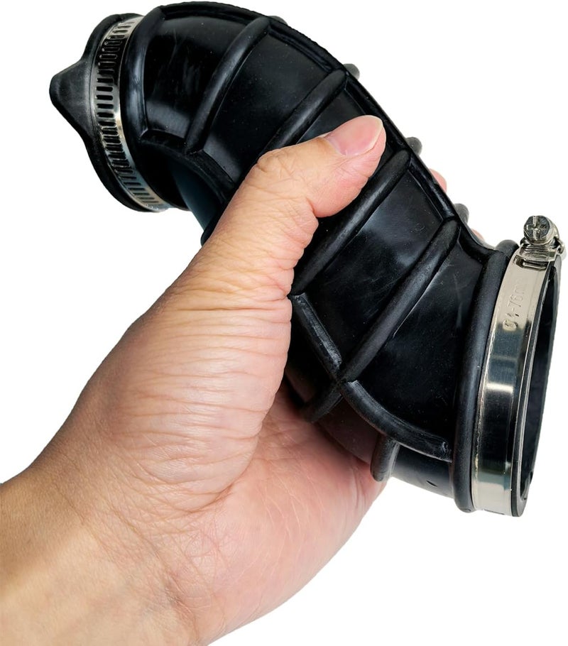 Vanlison Heavy-Duty Air Intake Boot & Hose Kit Compatible with Polaris Ranger 500/425 2x4/4x4/6x6 (2000-2009) - Direct Replacement # 5411976 5413062 | Durable Rubber + 2 Clips Included - Image 5